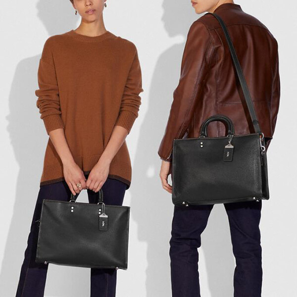 【コーチ】ワークバッグ/オフィス/レザー/A4/2Way/2色